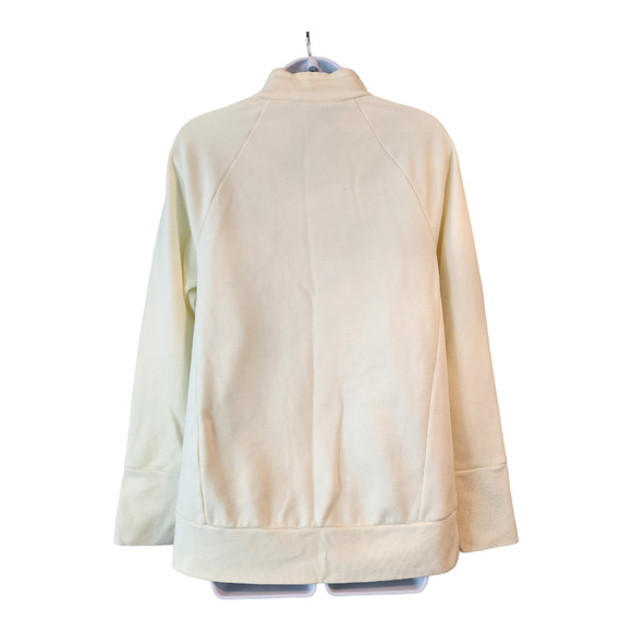 Fabletics Zaylee Eco-Fleece Funnel Neck Top White Women’s Size XS - Picture 5 of 8